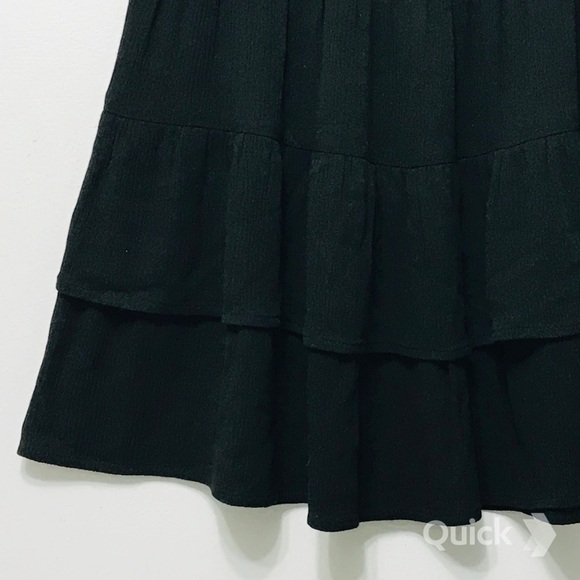 S - New Joe B Sage Elastic-Waist Mini Skirt - Picture 3 of 11